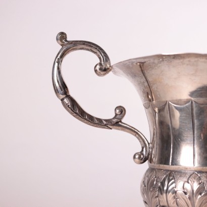 antiquités, objets, objets d'antiquités, objets anciens, objets italiens anciens, objets d'antiquités, objets néoclassiques, objets du 19ème siècle, Vase coupe en argent