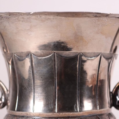 antiquités, objets, objets d'antiquités, objets anciens, objets italiens anciens, objets d'antiquités, objets néoclassiques, objets du 19ème siècle, Vase coupe en argent
