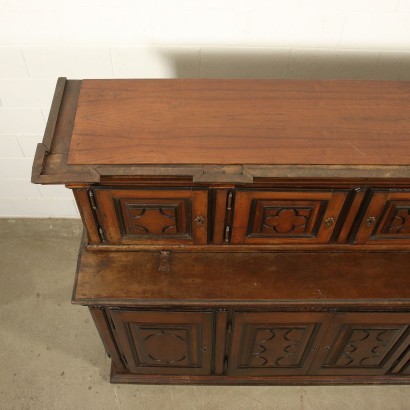 Buffet Baroque Noyer Bronze Piémont (Italie) \'600
