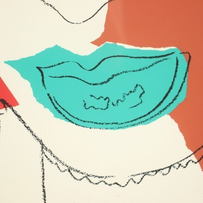 Lithographie d'Andy Wharol