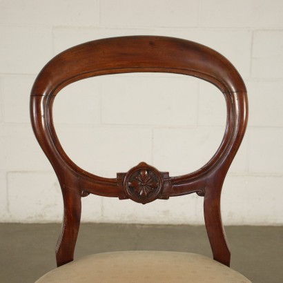 antiquariato, sedia, antiquariato sedie, sedia antica, sedia antica italiana, sedia di antiquariato, sedia neoclassica, sedia del 800,Gruppo di Sei Sedie Inglesi Vittoriane