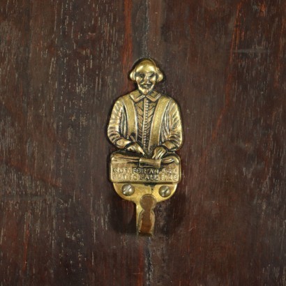 antiquariato, comodino, antiquariato comodino, comodino antico, comodino antico italiano, comodino di antiquariato, comodino neoclassico, comodino del 800,Mobiletto con Pensile Barocco Emiliano
