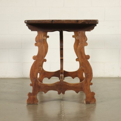 antiquariato, tavolo, antiquariato tavolo, tavolo antico, tavolo antico italiano, tavolo di antiquariato, tavolo neoclassica, tavolo del 800,Tavolo Fratino in Noce