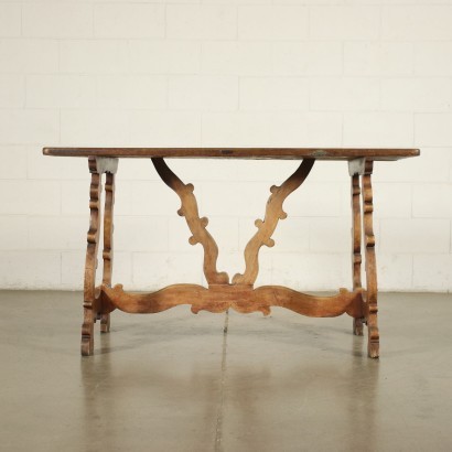 antiquariato, tavolo, antiquariato tavolo, tavolo antico, tavolo antico italiano, tavolo di antiquariato, tavolo neoclassica, tavolo del 800,Tavolo Fratino in Noce