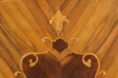 Consolle con Piano Intarsiato