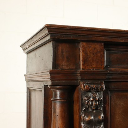 antiquariato, credenza, antiquariato credenza, credenza antica, credenza antica italiana, credenza di antiquariato, credenza neoclassica, credenza del 800,Credenza con Legni Antichi