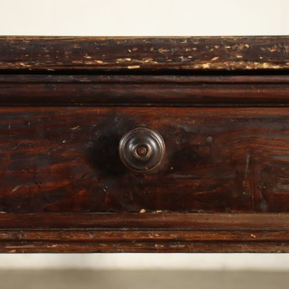 antiquariato, tavolo, antiquariato tavolo, tavolo antico, tavolo antico italiano, tavolo di antiquariato, tavolo neoclassica, tavolo del 800,Tavolo in Abete Tinto