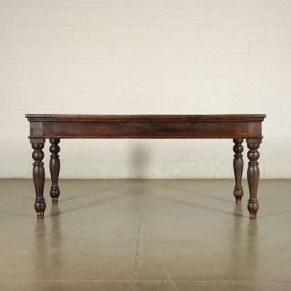antiquariato, tavolo, antiquariato tavolo, tavolo antico, tavolo antico italiano, tavolo di antiquariato, tavolo neoclassica, tavolo del 800,Tavolo in Abete Tinto