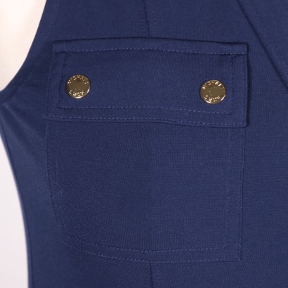 Michael Kors Electric Blue Dress Polyestre Lycra USA
