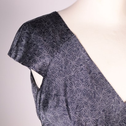 blunauta, silk, pure silk, dress, silk dress, secondhand