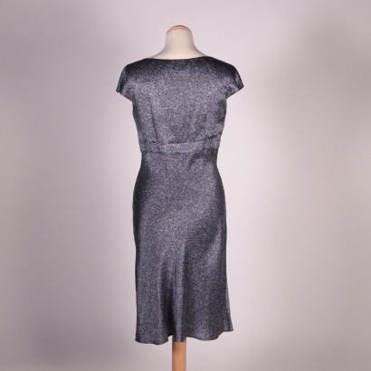 blunauta, silk, pure silk, dress, silk dress, secondhand