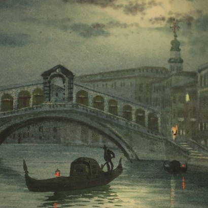 Alberto Trevisan Watercolor On Paper