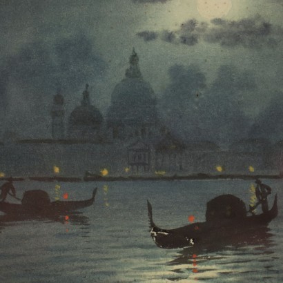 Alberto Trevisan Watercolor On Paper