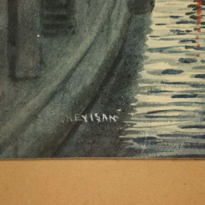 Alberto Trevisan Watercolor On Paper