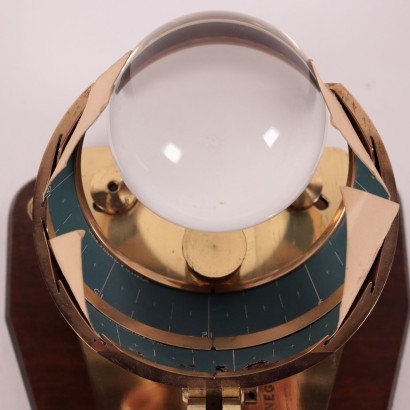 Campbell-Stokes Heliograph Brass Glass Wood England 19th Century