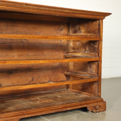 Commode Baroque Lombarde - Noyer Sapin Commun Italie XVIII Siècle