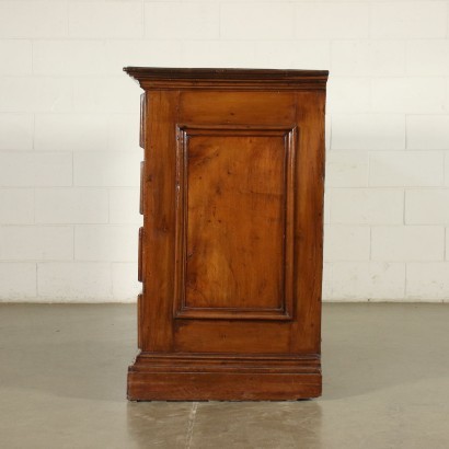 Commode Baroque Lombarde - Noyer Sapin Commun Italie XVIII Siècle