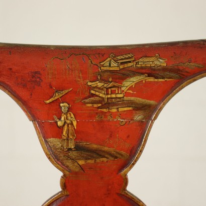 antiquariato, sedia, antiquariato sedie, sedia antica, sedia antica italiana, sedia di antiquariato, sedia neoclassica, sedia del 800,Sedia Inglese in Stile Chinoiserie