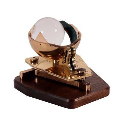 Campbell-Stokes Heliograph Brass Glass Wood England 19th Century