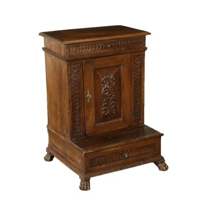 antiquariato, comodino, antiquariato comodino, comodino antico, comodino antico italiano, comodino di antiquariato, comodino neoclassico, comodino del 800,Inginocchiatoio