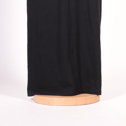 #vestitodasera #abitovintage #vintagedasera #vintagemilano #ferrevintage, Gianfranco Ferr Vintage Vestido Largo Negro