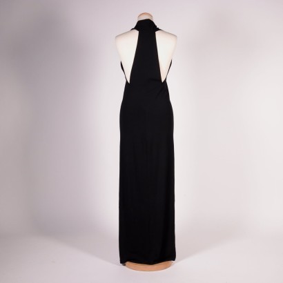 #vestitodasera #abitovintage #vintagedasera #vintagemilano #ferrevintage, Gianfranco Ferr Vintage Vestido Largo Negro