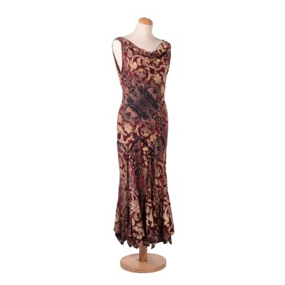Abito In Seta Roberto Cavalli