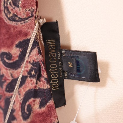 roberto cavalli, cavalli, abito in seta, pura seta, abito lungo, abito da sera, made in italy, alta moda, haute couture, secondhand,Abito In Seta Roberto Cavalli