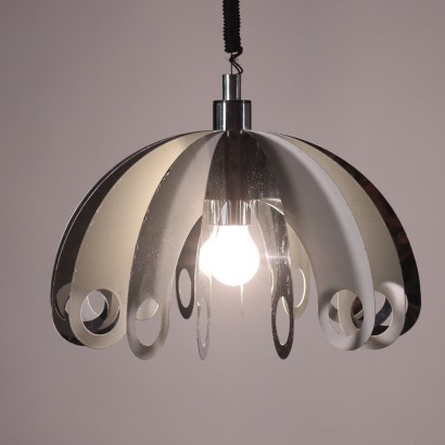 modernariato, modernariato di design, lampadario, lampadario modernariato, lampadario di modernariato, lampadario italiano, lampadario vintage, lampadario anni '60, lampadario design anni 60,Lampada Anni 60-70
