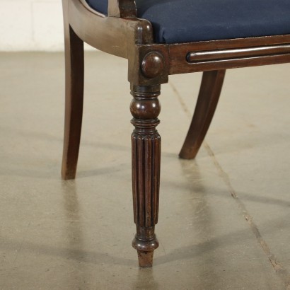 antiguo, sillón, sillones antiguos, sillón antiguo, sillón italiano antiguo, sillón antiguo, sillón neoclásico, sillón del siglo XIX, sillón Regency inglés