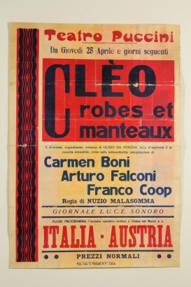 Manifesto Teatro Puccini
