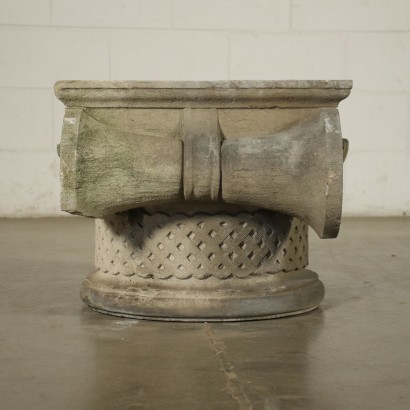 antiquariato, pietre, antiquariato pietre, pietre antiche, pietre antiche italiane, pietra di antiquariato, pietra neoclassico, pietra del 800,Capitello in Pietra