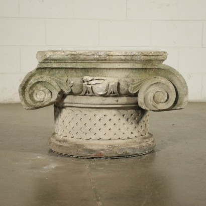 antiquariato, pietre, antiquariato pietre, pietre antiche, pietre antiche italiane, pietra di antiquariato, pietra neoclassico, pietra del 800,Capitello in Pietra