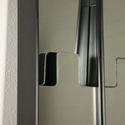 Wall Hanger Mirror Gronda By Luciano Bertoncini For Elco Plastic 1970s