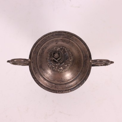 antiquariato, oggettistica, antiquariato oggettistica, oggettistica antica, oggettistica antica italiana, oggettistica di antiquariato, oggettistica neoclassico, oggettistica del 800,Zuccheriera in Argento Lombardo Veneto