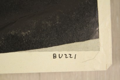 Alberto Burri (1915-1995)_83090 arte del 900, arte del novecento, alberto burri, burri, manifesto, spoleto festival, 1973, manifesto burri spoleto festival 1973