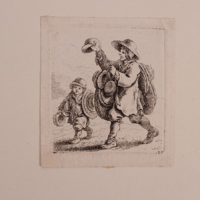 arte, arte italiana, pittura ottocento italiana,Ferdinand Kobell,Etudes d'après nature,Ferdinand Kobell