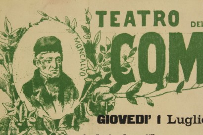 arte del 900, primi del 900, manifesto, teatro della commenda