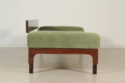modernariato, divani, divano anni 60, Divano in palissandro, divano imbottito, modernariato anni 60