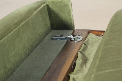 modernariato, divani, divano anni 60, Divano in palissandro, divano imbottito, modernariato anni 60