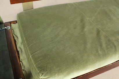 modernariato, divani, divano anni 60, Divano in palissandro, divano imbottito, modernariato anni 60