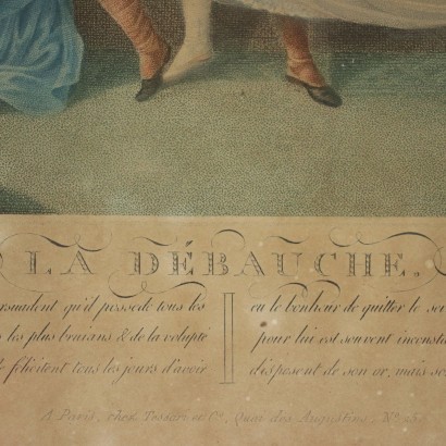 art, art italien, peinture italienne XIXe siècle, Auguste Claude Legrand, Paire de gravures, Auguste Claude Legrand, Auguste Claude Legrand