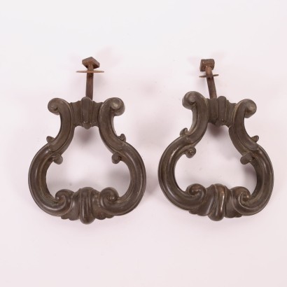 antiquariato, bronzo, antiquariato bronzi, bronzo antico, bronzo antico italiano, bronzo di antiquariato, bronzo neoclassico, bronzo del 800,Coppia di Battenti da Portone