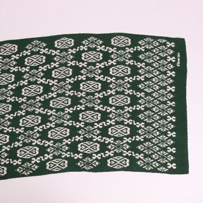 sciarpa vintage, sciarpa seta, sciarpa fiorio, foulard fiorio, foulard vintage, vintage milano,Sciarpa Fiorio Vintage in Seta