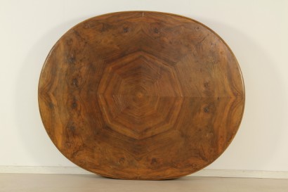 modernariato, tavoli, tavolo anni 20, tavolo anni 30, tavolo ovale, modernariato anni 20, modernariato anni 30