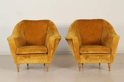 modernariato, poltrone, poltrone anni 40, poltrone anni 50, modernariato anni 40, modernariato anni 50