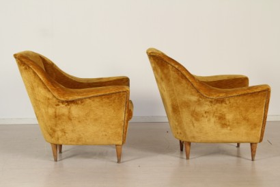 modernariato, poltrone, poltrone anni 40, poltrone anni 50, modernariato anni 40, modernariato anni 50