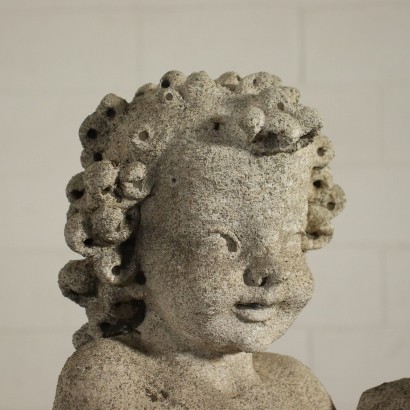 antiquariato, pietre, antiquariato pietre, pietre antiche, pietre antiche italiane, pietra di antiquariato, pietra neoclassico, pietra del 800,Putto Musicista,Putto Musicista