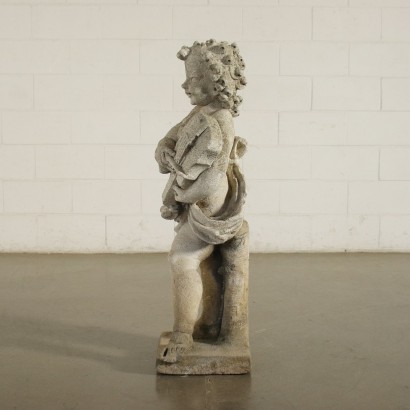 antiquariato, pietre, antiquariato pietre, pietre antiche, pietre antiche italiane, pietra di antiquariato, pietra neoclassico, pietra del 800,Putto Musicista,Putto Musicista