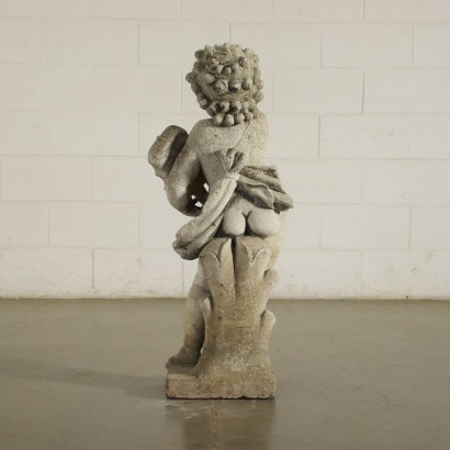 antiquariato, pietre, antiquariato pietre, pietre antiche, pietre antiche italiane, pietra di antiquariato, pietra neoclassico, pietra del 800,Putto Musicista,Putto Musicista